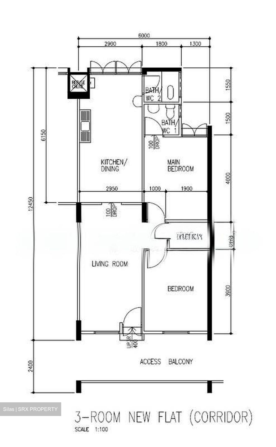 Blk 615 EUNOS GROVE (Bedok), HDB 3 Rooms #545438651